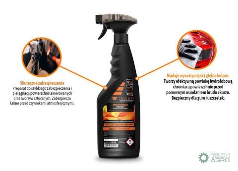 Preparat do zabezpieczenia lakieru - PROFESSIONAL, 750ml - atomizer, Teger