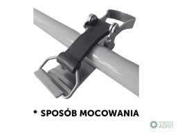Uniwersalny uchwyt łopaty,szpadla,szczotki, fi-24-36mm