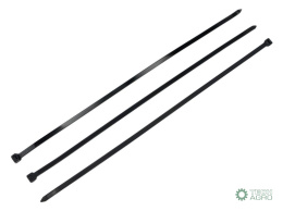 Opaski kablowe, opaski zaciskowe,tyrytytki, trytytki, 12.0 x 500mm 100 szt w worku czarne odporne na UV, w elektrotechnice, elek