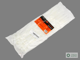 Opaski kablowe, opaski zaciskowe,tyrytytki, trytytki, 12.0 x 500mm 100 szt w worku transparentne odporne na UV, w elektrotechnic