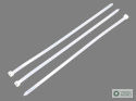 Opaski kablowe, opaski zaciskowe,tyrytytki, trytytki, 9.0 x 400mm 100 szt w worku transparentne odporne na UV, w elektrotechnice