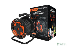 Przedłużacz bębnowy, warsztatowyPROFESSIONAL, 3X2,5mm, IP44, H05RR-F, cert. CE / 20M, Teger