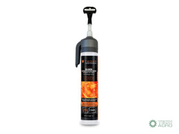 Silikon wysokotemperaturowy neutralny,RTV +300°C, uszczelniająco-klejący, czarny, 200 ml, Teger