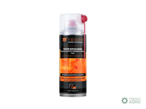 Tester szczelności instalacji gazowychi sprężonego powietrza - piana, 400 ml, Teger