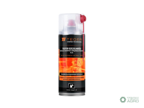 Tester szczelności instalacji gazowychi sprężonego powietrza - płyn, 400 ml, Teger