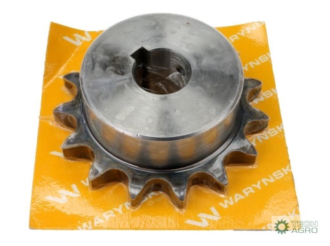 Koło łańcuchowe, hartowane 16B1 (R1 1) Z-13 otwór 30mm, Waryński
