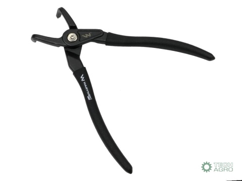 Specjalistyczne szczypce do pierścieniosadczych, 228 mm wewnętrzne wygięte 9", do prac w mechanice, Waryński Specjalistyczne szczypce do pierścieniosadczych, 228 mm wewnętrzne wygięte 9", do prac w mechanice, Waryński