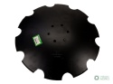 Talerz, uzębiony Z-10 fi 560 mocowanie 6/120 grubość 4 mm stal borowa, Royal Farm