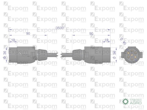 Złącze elektryczne 3.5x7 typu wtyczkawtyczka EXPOM KWIDZYN eu Złącze elektryczne 3.5x7 typu wtyczkawtyczka EXPOM KWIDZYN eu