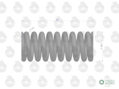 Sprężyna sprzęgła sprzedawane po 10 C-330 ORYGINAŁ URSUS Sprężyna sprzęgła sprzedawane po 10 C-330 ORYGINAŁ URSUS
