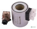 Cewka dzielnika elektrozaworu W-E12DVS6/2-80L. W-E12DVS3/2-80L 12V DC 48W Waryński