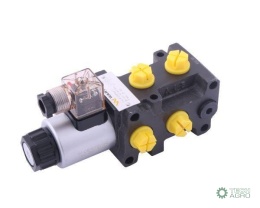 Dzielnik, zawór, elektrozawór kierunkowy elektromagnetyczny kontroli W-E38DVS6/2 (DVS6/50 L/MIN) G3/8
