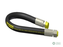 Przewód hydrauliczny 160 bar gwint M22x1.5 proste L-1500mm DN12-1SN (AB-13-1500/ P11P21) 16MPa Waryński