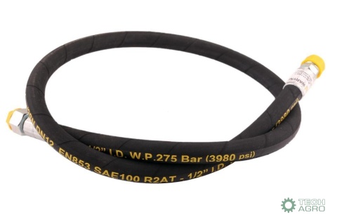 Przewód hydrauliczny 275 bar gwint M22x1.5 proste L-1300mm DN12-2SN (AB-13-1300/ P11P21) 27.5MPa Waryński Przewód hydrauliczny 275 bar gwint M22x1.5 proste L-1300mm DN12-2SN (AB-13-1300/ P11P21) 27.5MPa Waryński
