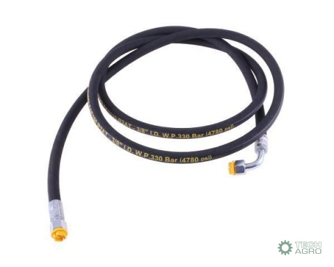 Przewód hydrauliczny 330 bar gwint M18x1.5 prosta/90 stopni L-3000mm DN10-2SN (AK-10-3000/ P11P12) 33.0MPa Waryński