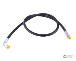 Przewód hydrauliczny 350 bar gwint M16x1.5 prosta/90 stopni (kolanko) L-1500mm DN08-2SN (AK-08-1500/ P11P12) 35.0 MPa Waryński