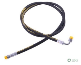 Przewód hydrauliczny 400 bar gwint M14x1.5 prosta/90 stopni (kolanko) L-2000mm DN06-2SN (AK-06-1000/ P11P12) 40.0 Mpa Waryński