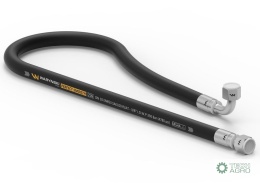Przewód hydrauliczny gładki z uszczelnieniem - 330 bar gwint M18x1.5 prosta/90 stopni L-500mm DN10-2SN (AK-10-500/ P11P12) 33.0M