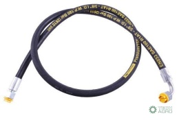 Przewód hydrauliczny gwint M18x1.5 prosta/90 stopni (kolanko) L-1500mm DN10-1SN (AK-10-1500/ P11P12) 18.0MPa Waryński