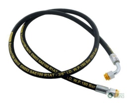 Przewód hydrauliczny gwint M18x1.5 prosta/90 stopni (kolanko) L-2000mm DN10-1SN (AK-10-2000/ P11P12) 18.0MPa Waryński