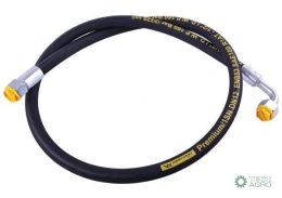 Przewód hydrauliczny gwint M22x1.5 prosta/90 stopni (kolanko) L-1500mm DN12-1SN (AK-13-1500/ P11P12) 16.0MPa Waryński