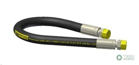 Przewód hydrauliczny gwint M22x1.5 proste L-800mm DN12-1SN (BB-13-800/ P21P21) 16MPa Waryński Przewód hydrauliczny gwint M22x1.5 proste L-800mm DN12-1SN (BB-13-800/ P21P21) 16MPa Waryński