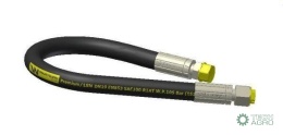 Przewód hydrauliczny gwint M30x2 proste L-500mm DN20-1SN (AB-500/M30X2/10.5MPA/ P11P21) Waryński