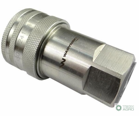 Szybkozłącze hydrauliczne gniazdo G1/2"BSP gwint wewnętrzny ISO 7241-A Waryński Szybkozłącze hydrauliczne gniazdo G1/2"BSP gwint wewnętrzny ISO 7241-A Waryński