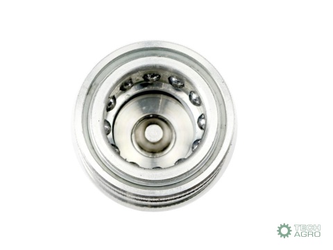 Szybkozłącze hydrauliczne gniazdo G1/2"BSP gwint zewnętrzny EURO PUSH-PULL (ISO 7241-A) Waryński Szybkozłącze hydrauliczne gniazdo G1/2"BSP gwint zewnętrzny EURO PUSH-PULL (ISO 7241-A) Waryński