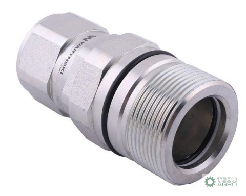 Szybkozłącze hydrauliczne skręcane gniazdo G3/4"BSP gwint wewnętrzny 250bar Waryński Szybkozłącze hydrauliczne skręcane gniazdo G3/4"BSP gwint wewnętrzny 250bar Waryński