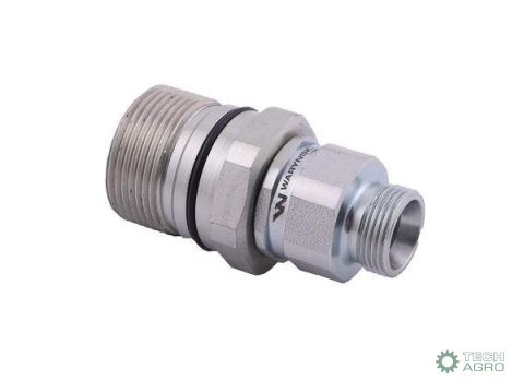 Szybkozłącze hydrauliczne skręcane gniazdo M22x1.5 gwint zewnętrzny 300bar Waryński Szybkozłącze hydrauliczne skręcane gniazdo M22x1.5 gwint zewnętrzny 300bar Waryński