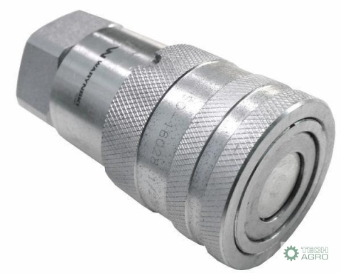 Szybkozłącze hydrauliczne suchoodcinające gniazdo G3/4"BSP gwint wewnętrzny ISO16028 Waryński Szybkozłącze hydrauliczne suchoodcinające gniazdo G3/4"BSP gwint wewnętrzny ISO16028 Waryński