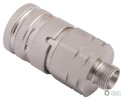 Szybkozłącze hydrauliczne suchoodcinające gniazdo M18x1.5 12L gwint zewnętrzny ISO16028 Waryński