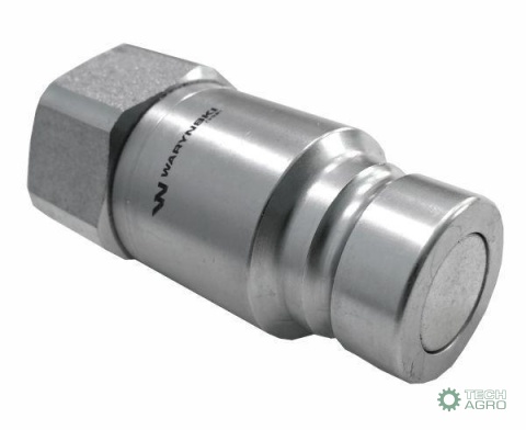 Szybkozłącze hydrauliczne suchoodcinające wtyczka G1/4"BSP gwint wewnętrzny ISO16028 Waryński Szybkozłącze hydrauliczne suchoodcinające wtyczka G1/4"BSP gwint wewnętrzny ISO16028 Waryński
