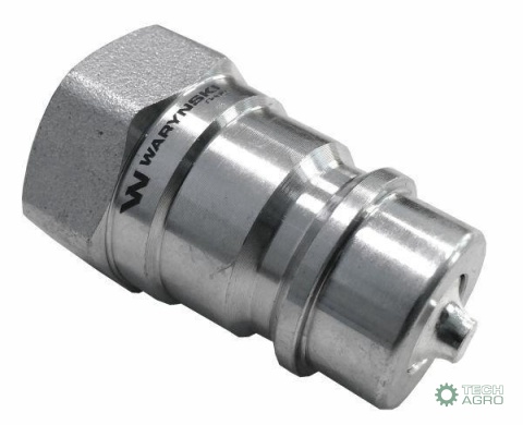 Szybkozłącze hydrauliczne wtyczka G1/4"BSP gwint wewnętrzny ISO 7241-A Waryński Szybkozłącze hydrauliczne wtyczka G1/4"BSP gwint wewnętrzny ISO 7241-A Waryński