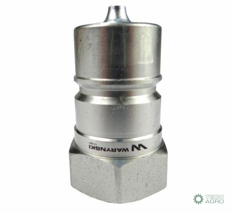 Szybkozłącze hydrauliczne wtyczka G3/4"BSP gwint wewnętrzny ISO 7241-A Waryński Szybkozłącze hydrauliczne wtyczka G3/4"BSP gwint wewnętrzny ISO 7241-A Waryński