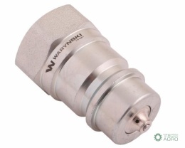 Szybkozłącze hydrauliczne wtyczka z eliminatorem ciśnienia G1/2