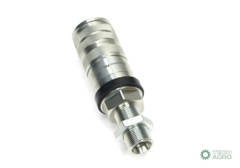 Szybkozłącze hydrauliczne zrywalne seria WIA3CV (3CFPV) 68 l/min gniazdo long M22x1.5 gwint zewnętrzny EURO PUSH-PULL (ISO 7241- Szybkozłącze hydrauliczne zrywalne seria WIA3CV (3CFPV) 68 l/min gniazdo long M22x1.5 gwint zewnętrzny EURO PUSH-PULL (ISO 7241-
