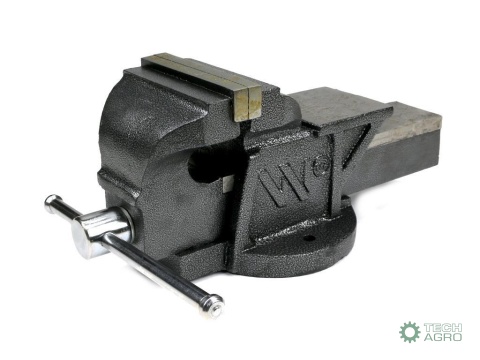 Imadło ślusarskie ciężkie z żeliwasferoidalnego stałe 125 mm Waryński Imadło ślusarskie ciężkie z żeliwasferoidalnego stałe 125 mm Waryński