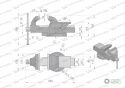 Imadło ślusarskie ciężkie z żeliwasferoidalnego stałe 125 mm Waryński