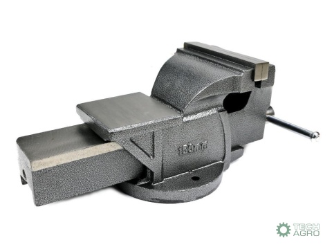Imadło ślusarskie ciężkie z żeliwasferoidalnego stałe 150 mm Waryński Imadło ślusarskie ciężkie z żeliwasferoidalnego stałe 150 mm Waryński