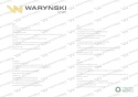 Joystick pod linki zakończone kulką z 1 przełącznikiem (z przyciskiem na kulkę. IP-6019. JOYSTIKK) Waryński