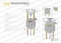Joystick pod linki zakończone kulką z 1 przełącznikiem (z przyciskiem na kulkę. IP-6019. JOYSTIKK) Waryński