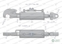 Łącznik Centralny Hydrauliczny KAT-3 FI32 z zestawem przewodów hydraulicznych Waryński