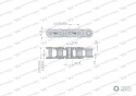 Łańcuch rolkowy 10B-1-56Ps zastosowanie Bizon 5040995800 Waryński