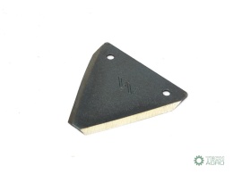 Nóż żniwny 74x76x2mm otwór 5.5 zastosowanie G75 Forschnit Snopowiazałka Warta WC-5 WARYŃSKI ( sprzedawane po 25 )