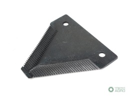 Nóż żniwny 75x76x2mm otwór 5.5 zastosowanie MF1389SP Case MF WARYŃSKI ( sprzedawane po 25 )