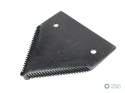 Nóż żniwny 83x76x2mm otwór 5.5 zastosowanie 261431M1 MF WARYŃSKI ( sprzedawane po 25 )