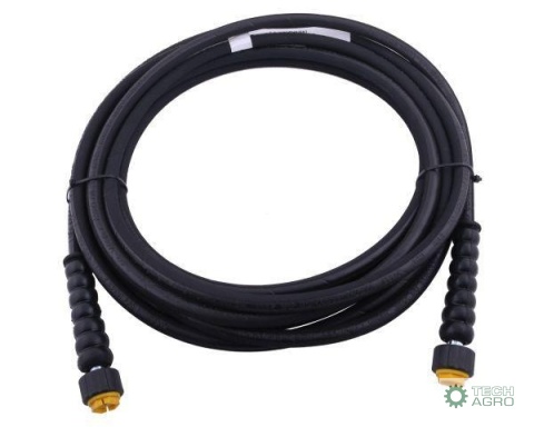 Przewód hydrauliczny myjka przedłużacz do gorącej wody (155 stopni) DN08 2SN L-10mb 400bar (do Karcher nakrętka-nakrętka) Waryńs