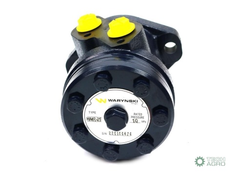Silnik hydrauliczny orbitalny WMR 25 cm3/obr (100 bar / max.200 bar) Waryński Silnik hydrauliczny orbitalny WMR 25 cm3/obr (100 bar / max.200 bar) Waryński